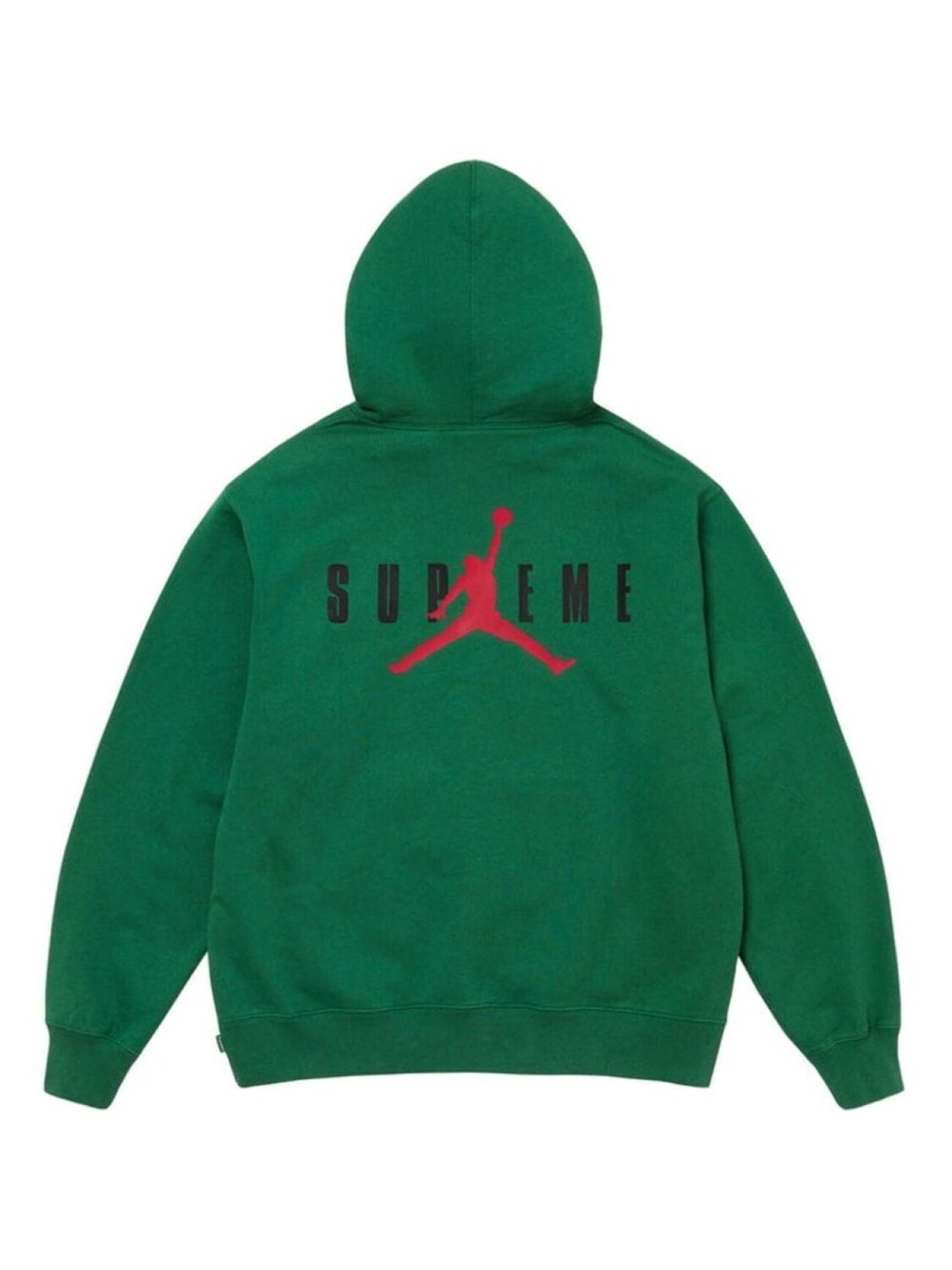 Толстовка Supreme x Jordan, зеленый — фото 2
