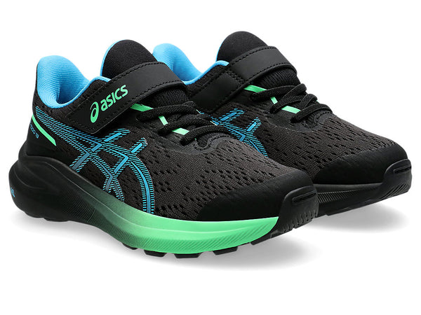 Кроссовки gt-1000 13 'black digital aqua' Asics, черный — фото 3