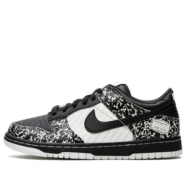 

Кроссовки dunk low premium 'book' Nike, черный