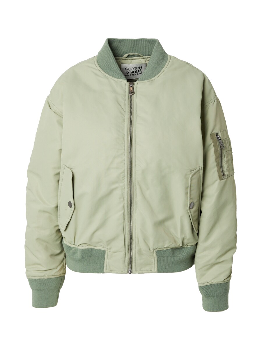 

Всесезонная куртка SCOTCH & SODA Between-Season Jacket, цвет green/mint