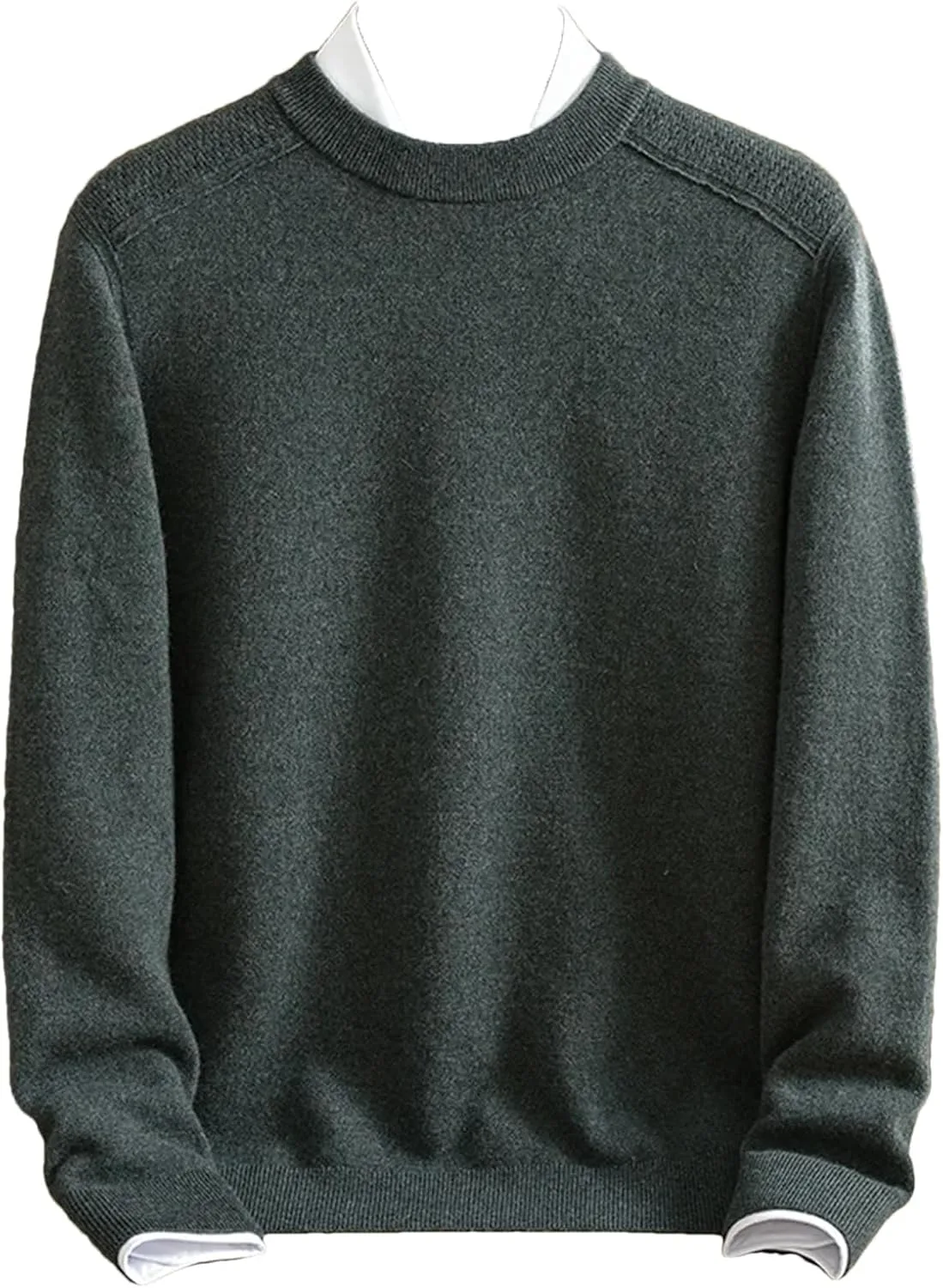 

Vogrtcc мужской утолщенный полуводолазный свитер 100% cashmere