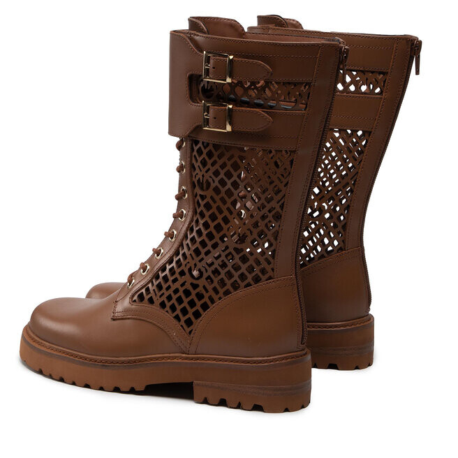Вьетнамки Pinko Noemi Stivale PE 22 BLKS1 1H212D Y87W Brown L39, коричневый — фото 3