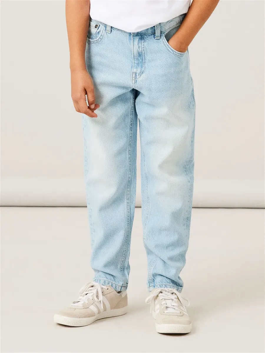 

Name It Джинсы с 5 карманами "NKMBEN TAPERED JEANS 5511", голубой