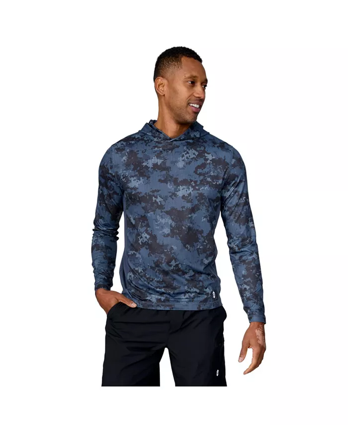 

Мужская худи с принтом SunFree UPF Free Country, черный