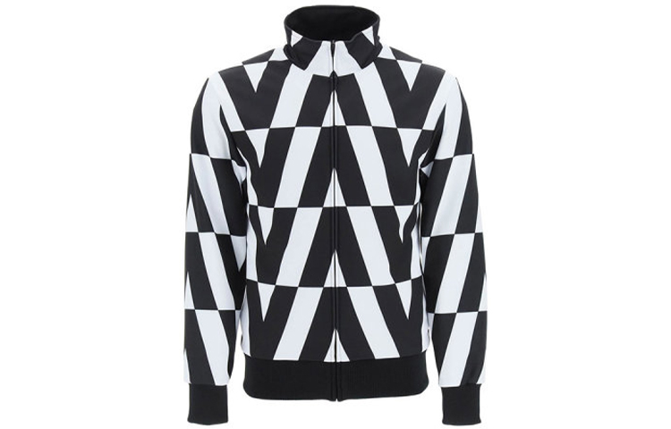 

Valentino Оптический принт свитшот, White