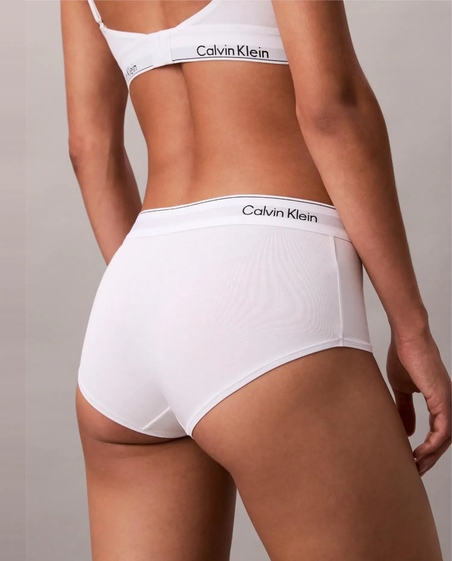 Шорты индивидуальные женские ICON COTTON MODAL Calvin Klein, белый — фото 2
