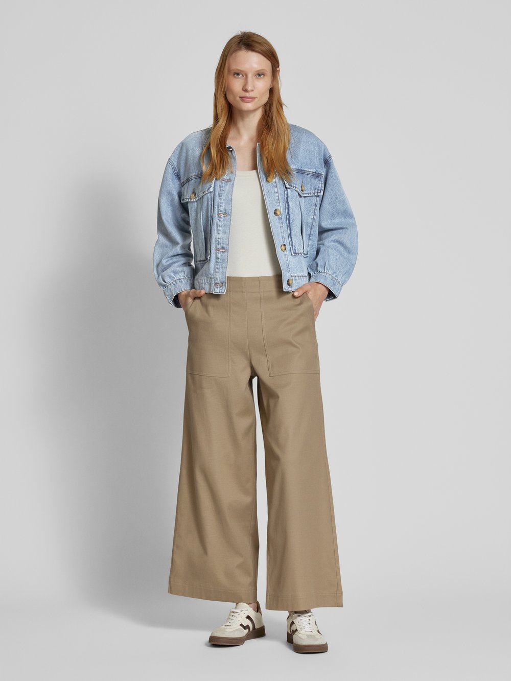 

Укороченная джинсовая куртка из чистого хлопка модель «SILKA» Vero Moda