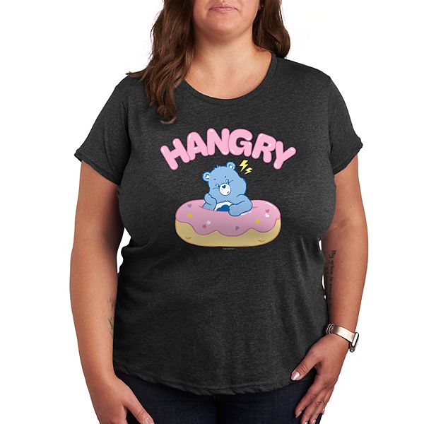 

Футболка с принтом Care Bears Hangry с пончиком Licensed Character, Heather Charcoal, Черный, Футболка с принтом Care Bears Hangry с пончиком Licensed Character, Heather Charcoal