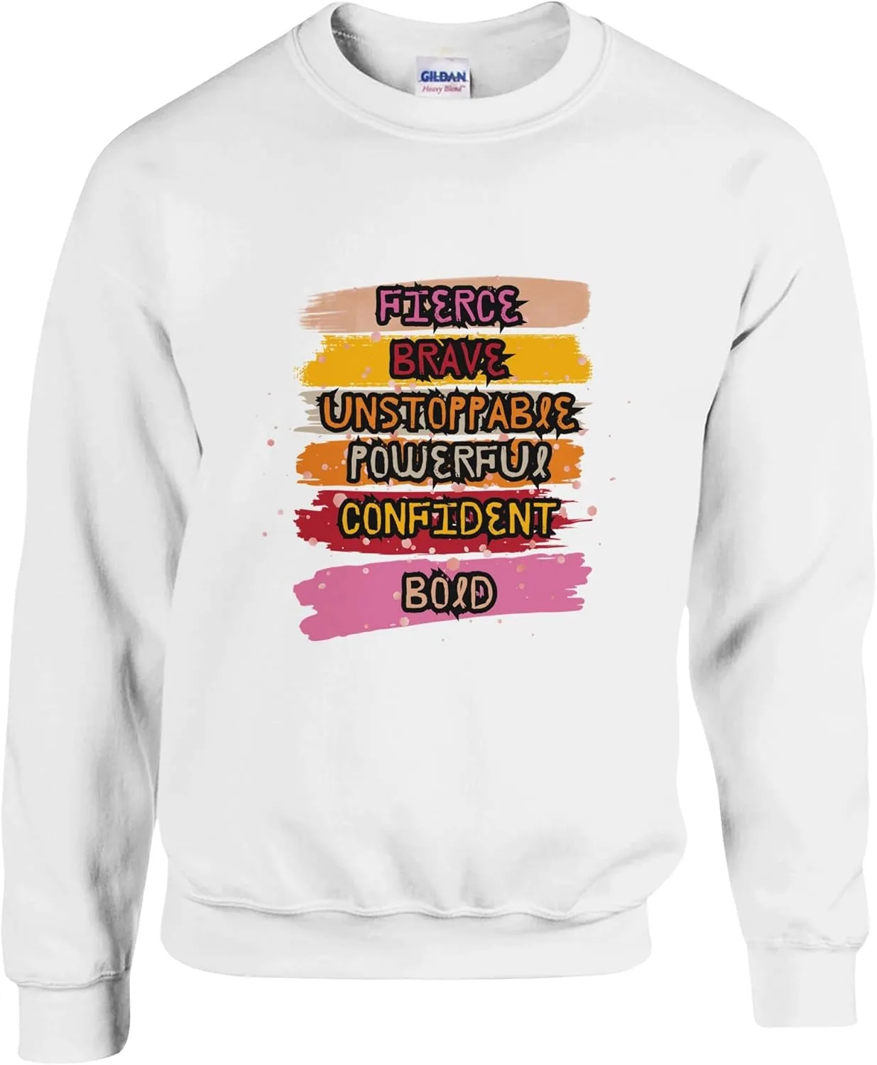 

Классический унисекс свитшот с принтом