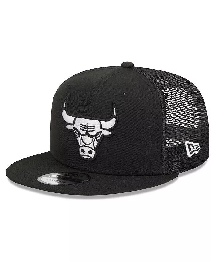 

Мужская черная кепка Chicago Bulls Evergreen 9FIFTY Trucker Snapback New Era, черный