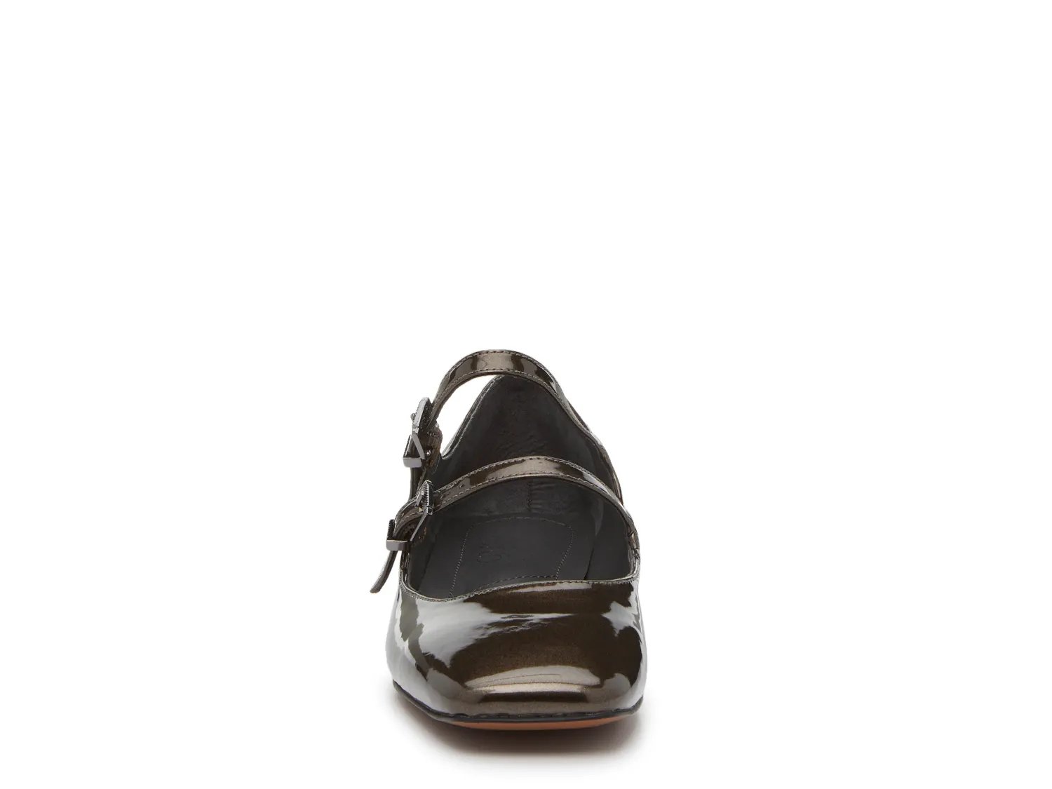 Балетки Franco Sarto Tesoro Mary Jane Flat, Dark Bronze Patent Synthetic — фото 2