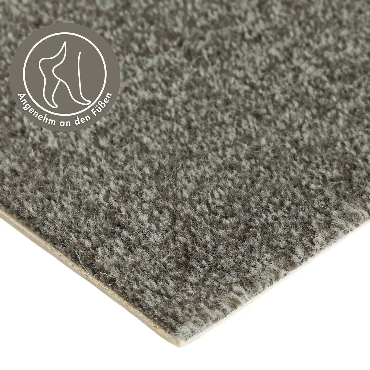 

Ковер Andiamo "Велюр Катания", прямоугольный, в крапинку, ширина 400 см или 500 см, износостойкий и простой в уходе 500х300 см, цвет anthrazit