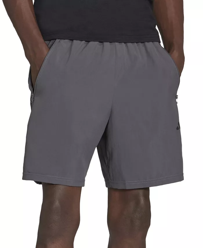 

Мужские базовые тренировочные шорты Essentials adidas, серый