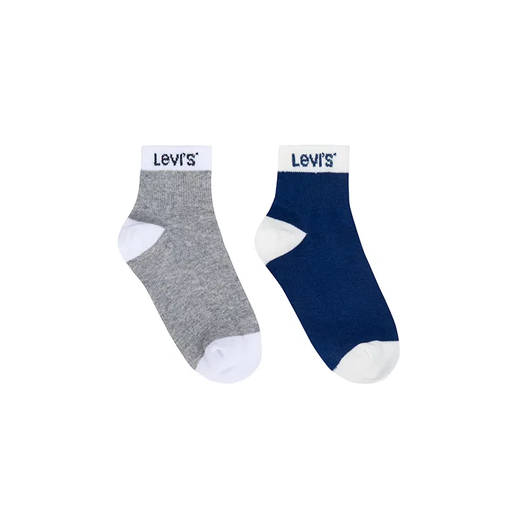 Носки 2 пары для подростков Levis темно-синие