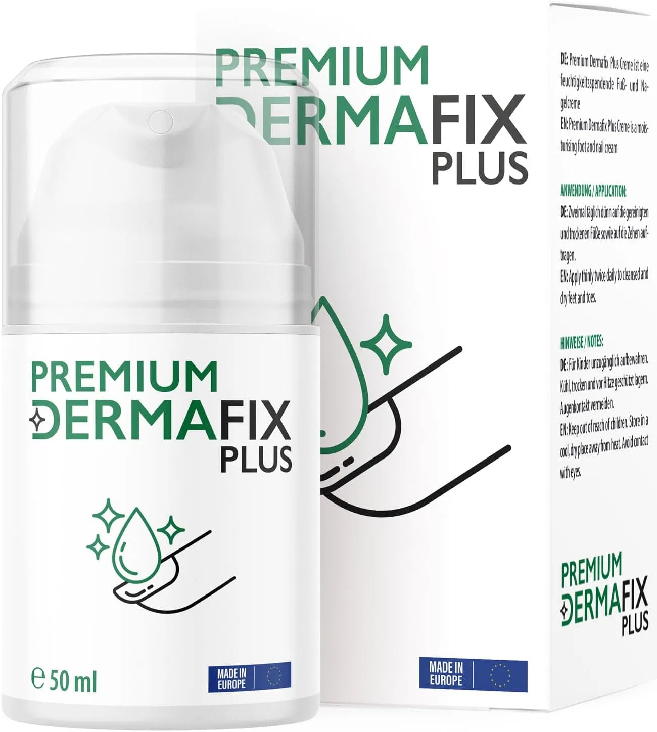 Крем для ног и ногтей «Dermafix Plus» от Premium Mayproducts