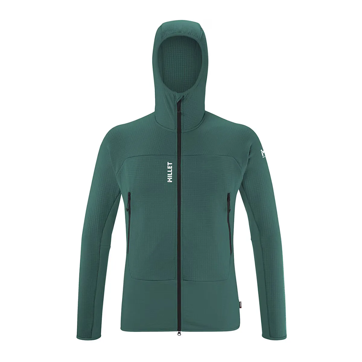 

FUSION GRID HOODIE M Мужская куртка Millet, зеленый