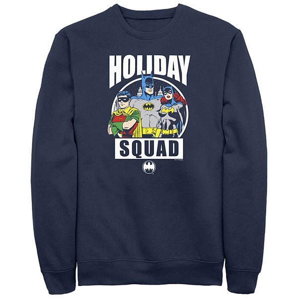 

Футболка с принтом Batman Holiday Squad Stamp Big & Tall Licensed Character