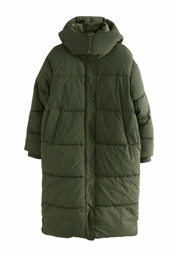 Зимнее пальто стандартного кроя Next, Khaki Green