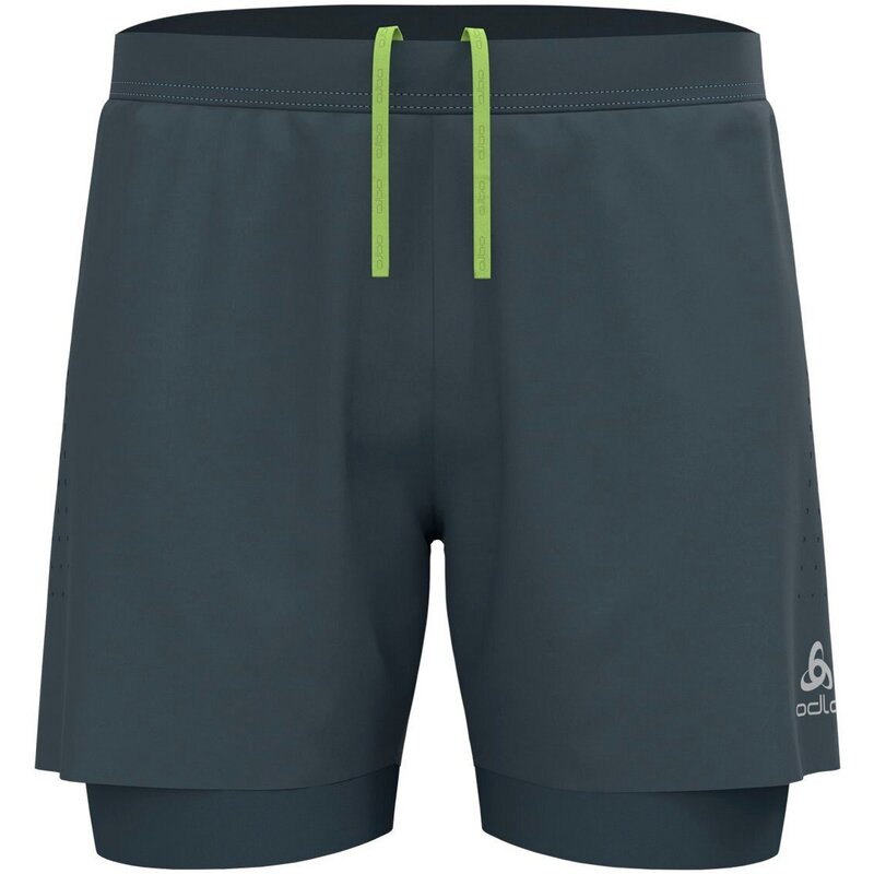 

Шорты 2 в 1, облегченные, 5 дюймов Odlo, цвет dark slate