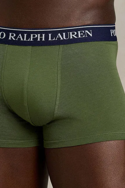 Боксеры из мягкого хлопка 3 шт Polo Ralph Lauren, красный — фото 4