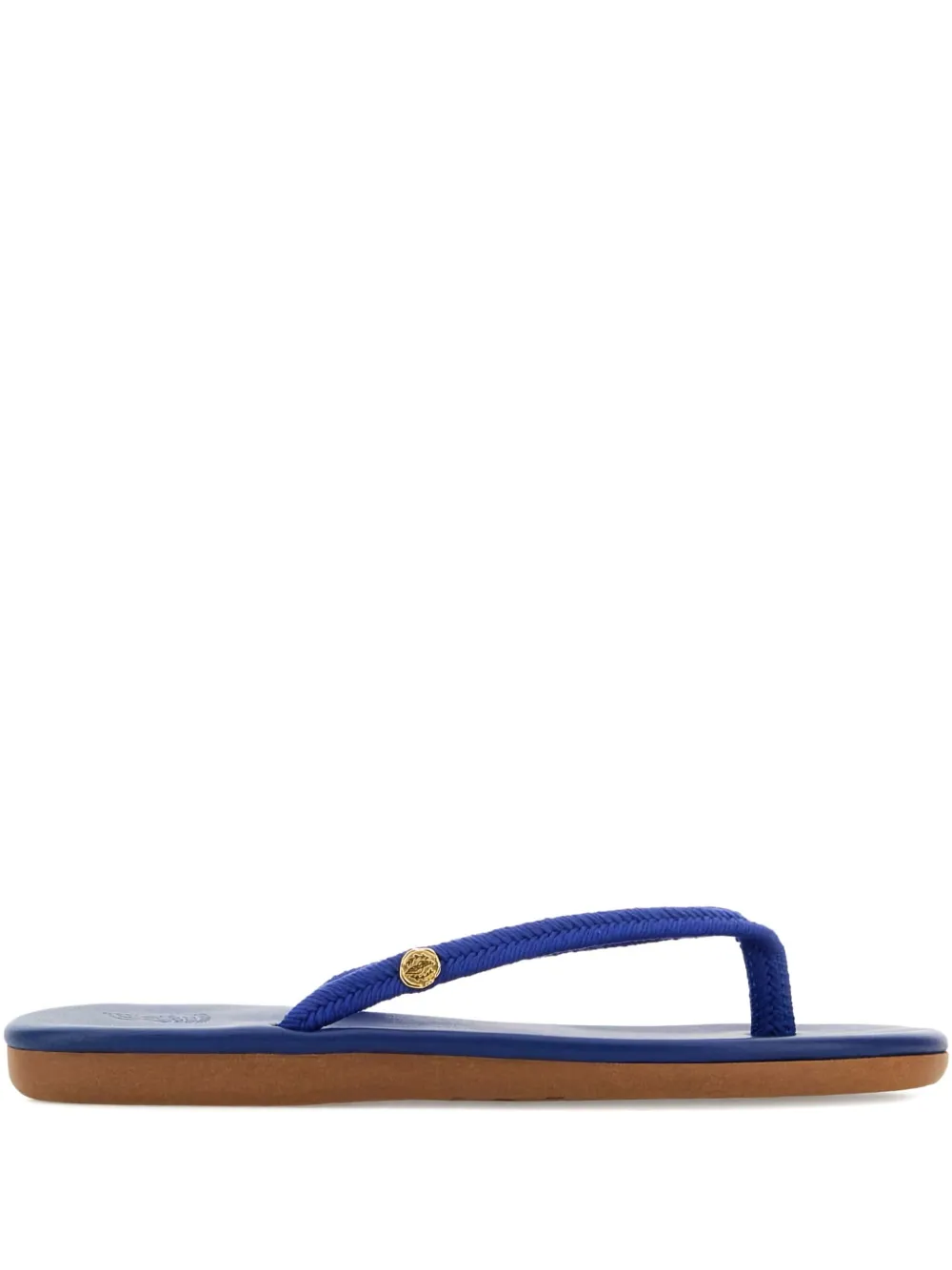 Кожаные босоножки Ancient Greek Sandals, синий