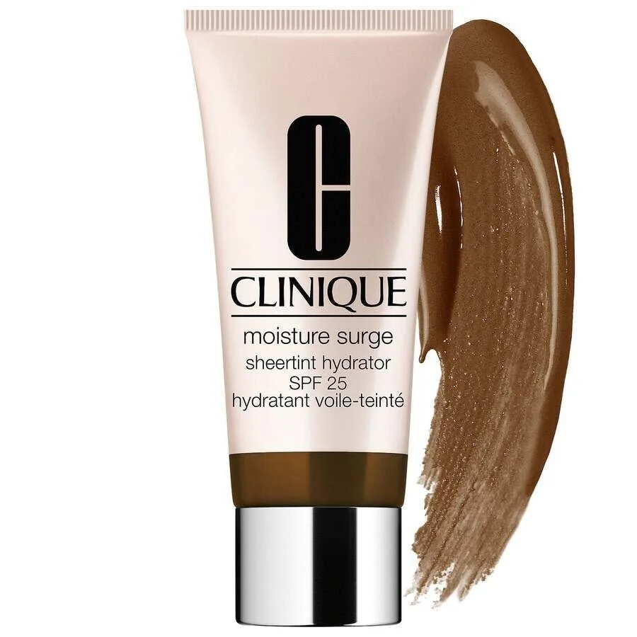 Увлажняющий тональный крем для лица Clinique Ladies Moisture Surge Sheertint 1,4 унции Универсальный Очень темный Макияж 192333018583