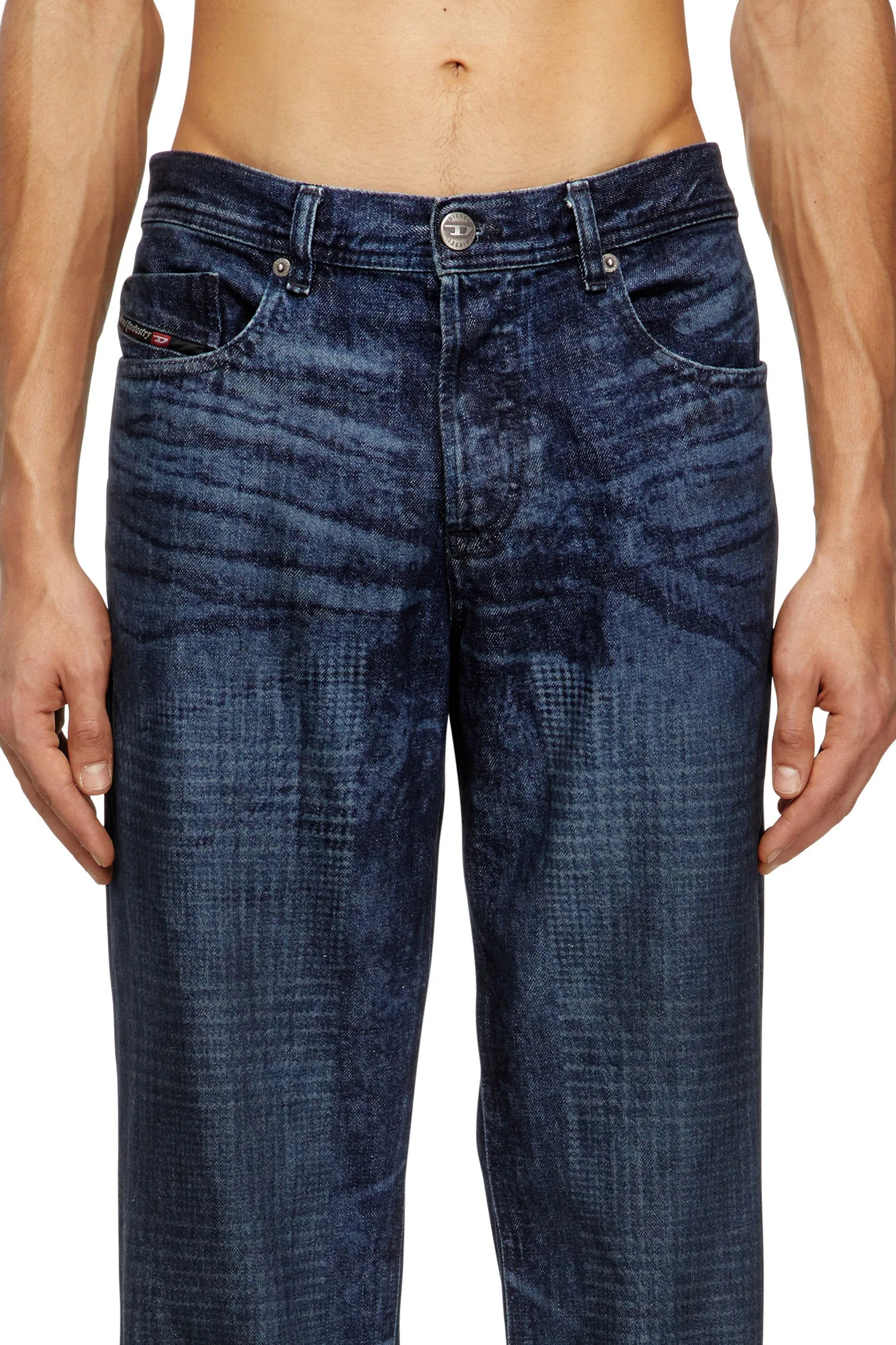 Мужские джинсовые брюки 2023 D-FINITIVE-S3 L.32 Diesel, Dark indigo blue — фото 2
