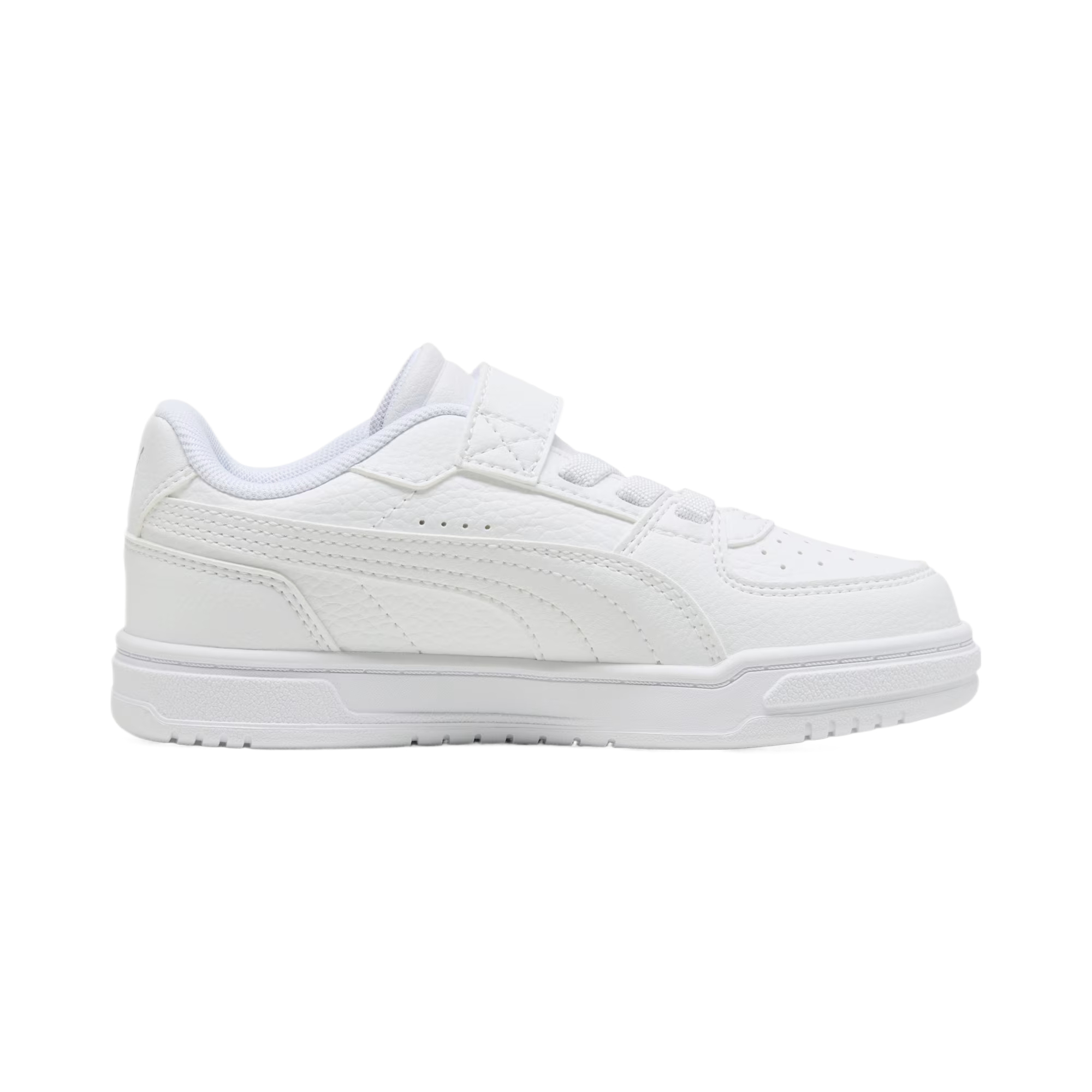 Rebound Low top тренировочные кроссовки Kids' PUMA, puma белый-puma серебряный — фото 3