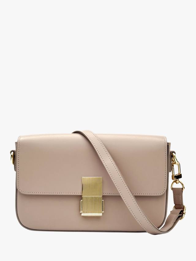 

Кожаная наплечная сумка Flora Apatchy London, Blush