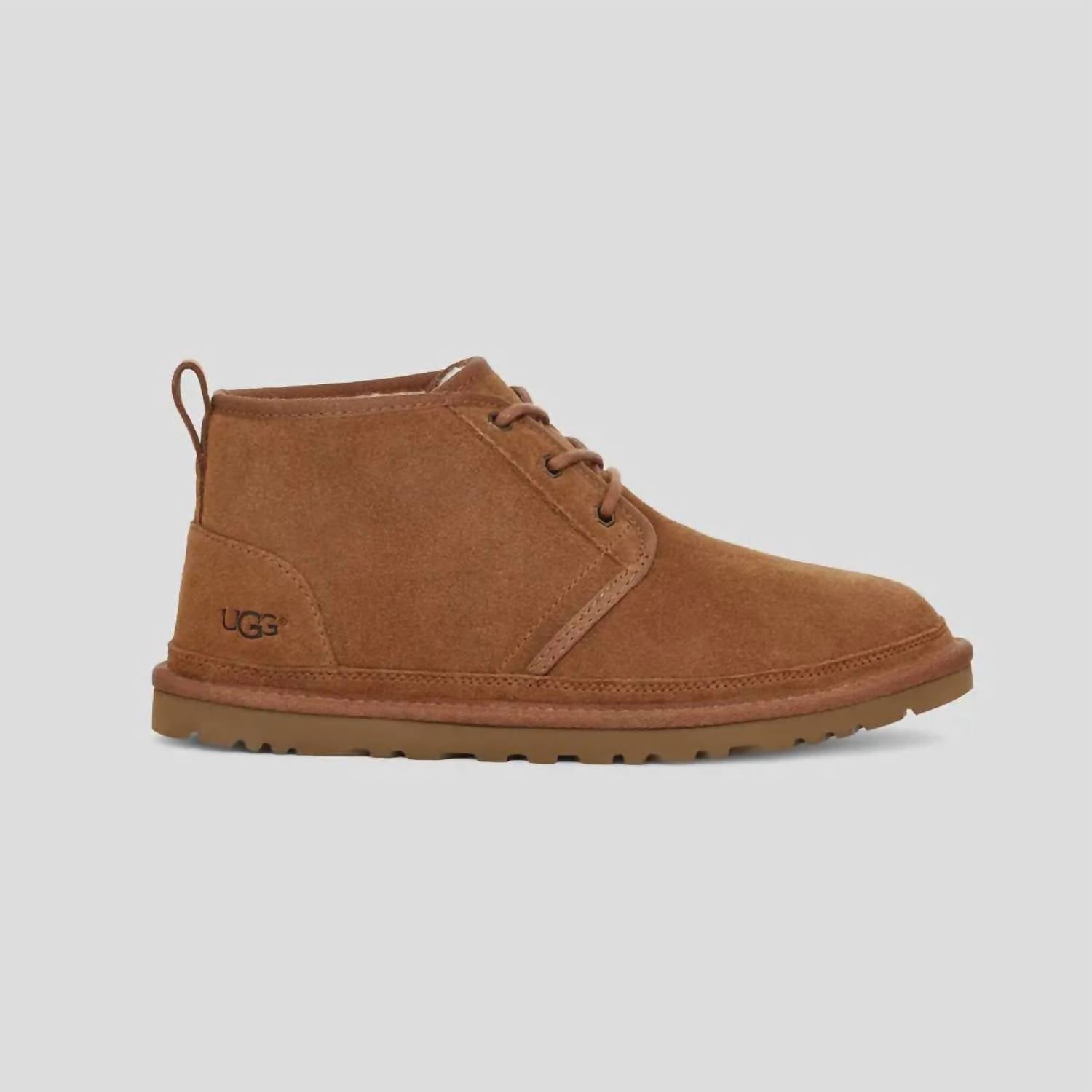 UGG Мужские ботинки Neumel Chukka каштанового цвета