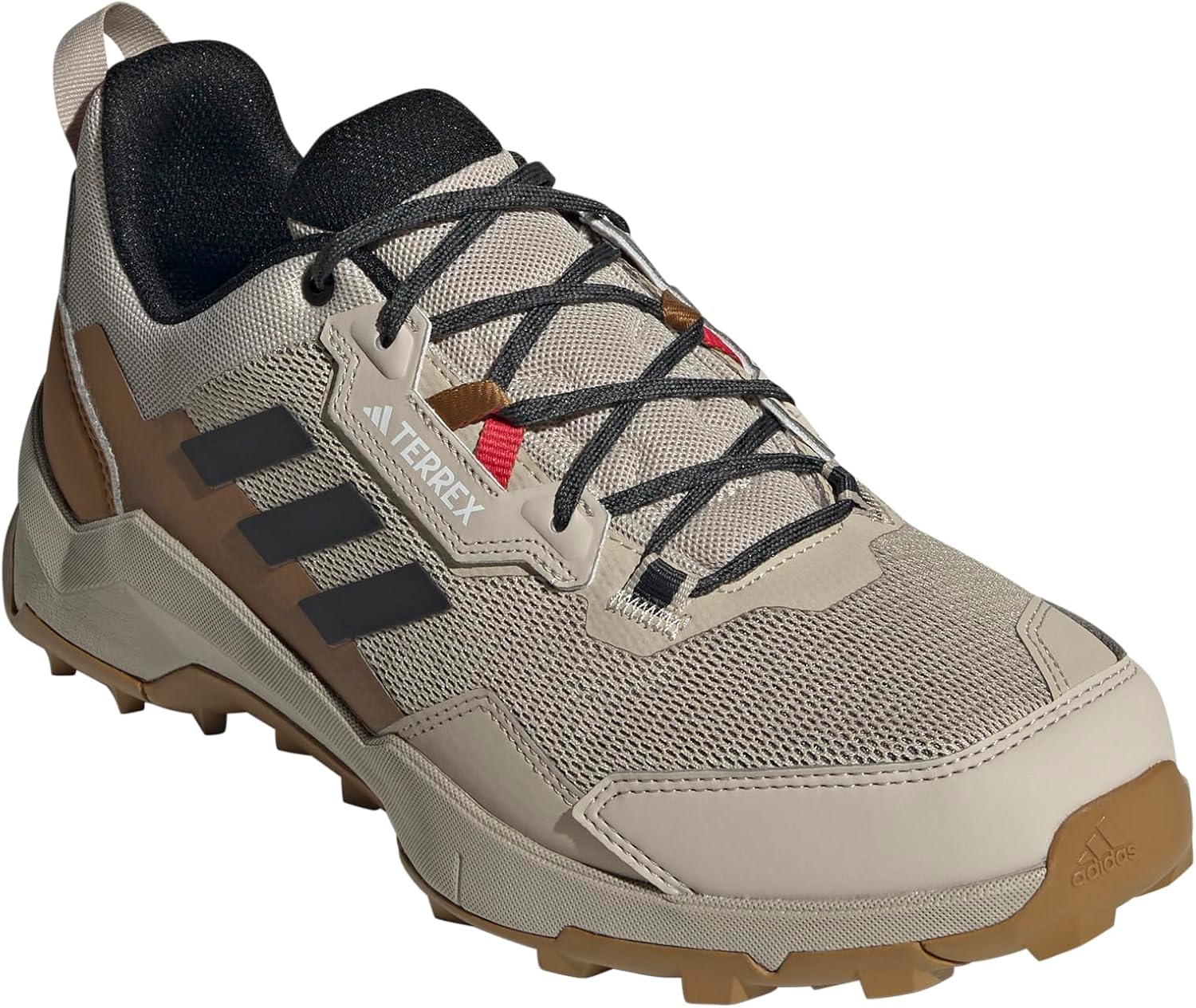 Мужские походные кроссовки Adidas Terrex Ax4, Wonder Beige/Carbon/Pure Ruby — фото 2