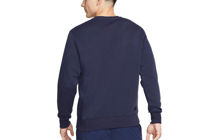 Худи Men's Nike Fleece Casual Round Neck Sports Navy Blue DD4504-498 — фото 2