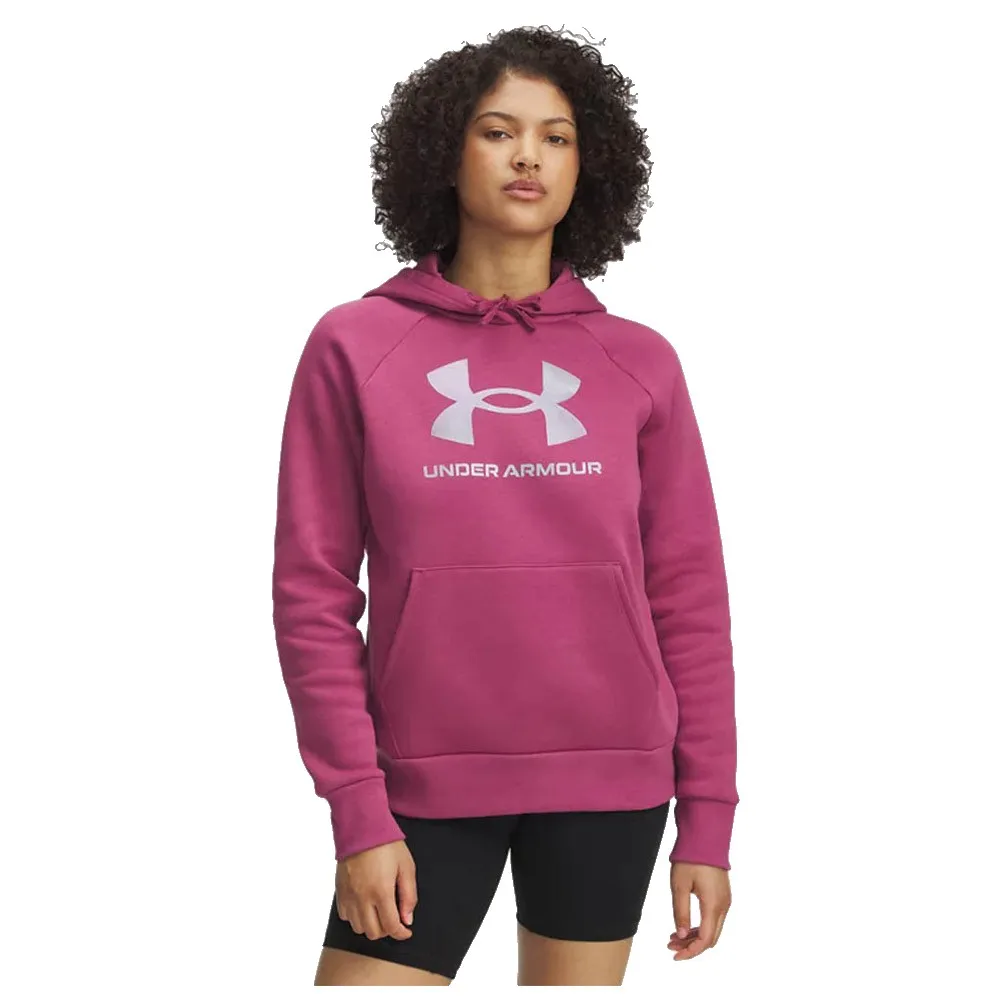 

Худи Under Armour Rival Fleece Shimmer, розовый