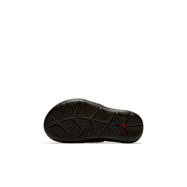 Тапочки hydro 7 minimalistic red black slippers 'red black' Air Jordan, красный — фото 3