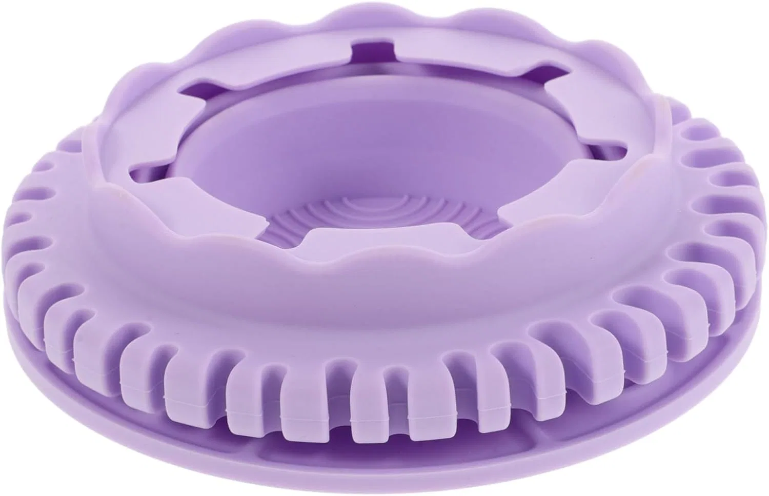 Подставка для чистки кистей Silicone Purple