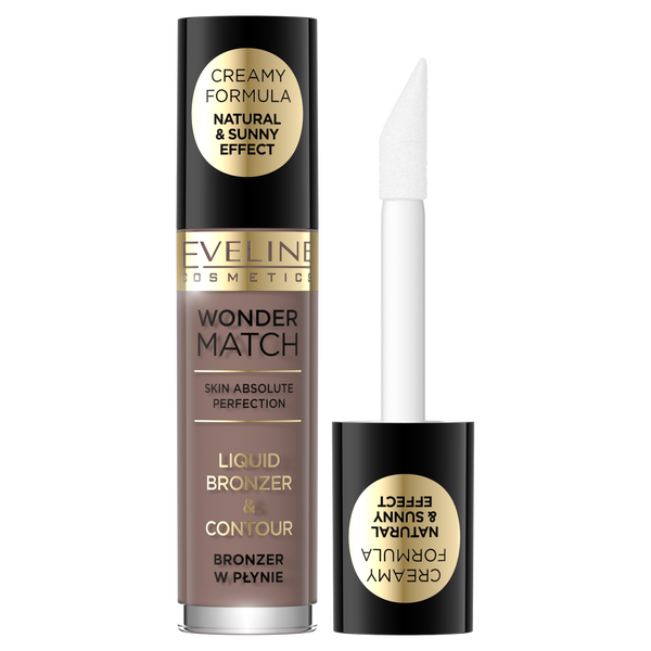 

Жидкий бронзер для лица 01, 4,5 мл Eveline Cosmetics Wonder match, цвет 01