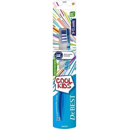 

Мягкая зубная щетка Cool Kids для детей от 9 до 13 лет, Dr.Best