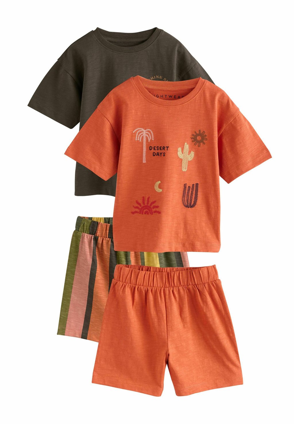 

Пижама REGULAR FIT 2 PACK SET Next, оранжевый