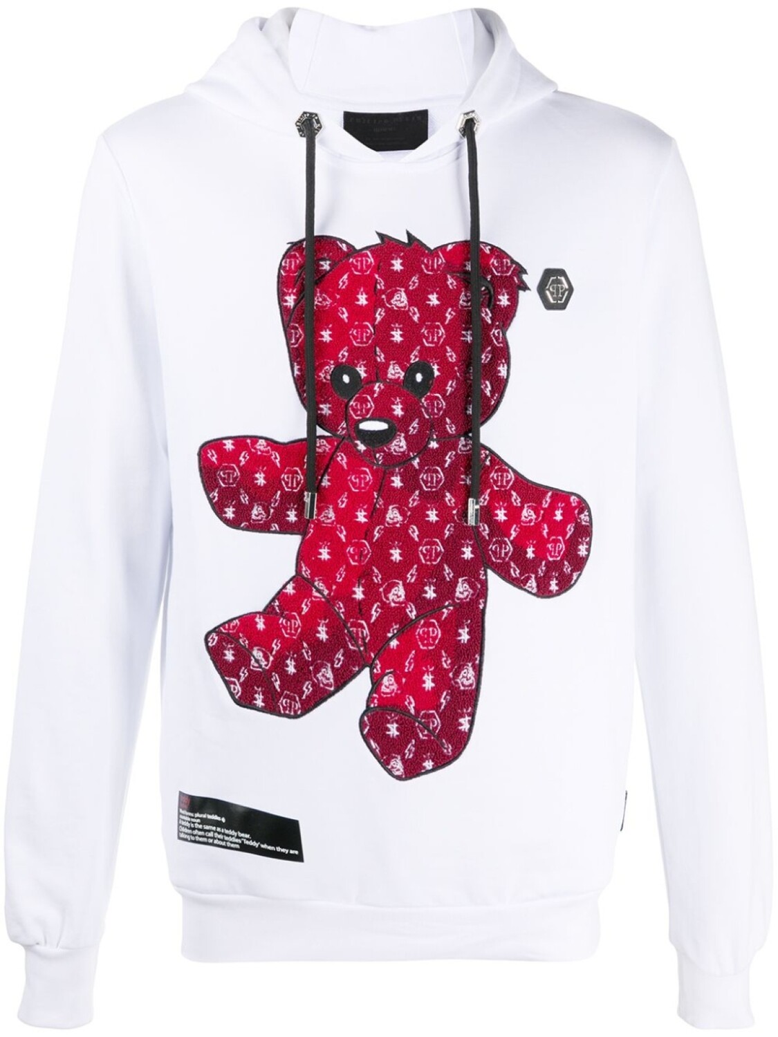 

Philipp Plein толстовка Teddy Bear, белый