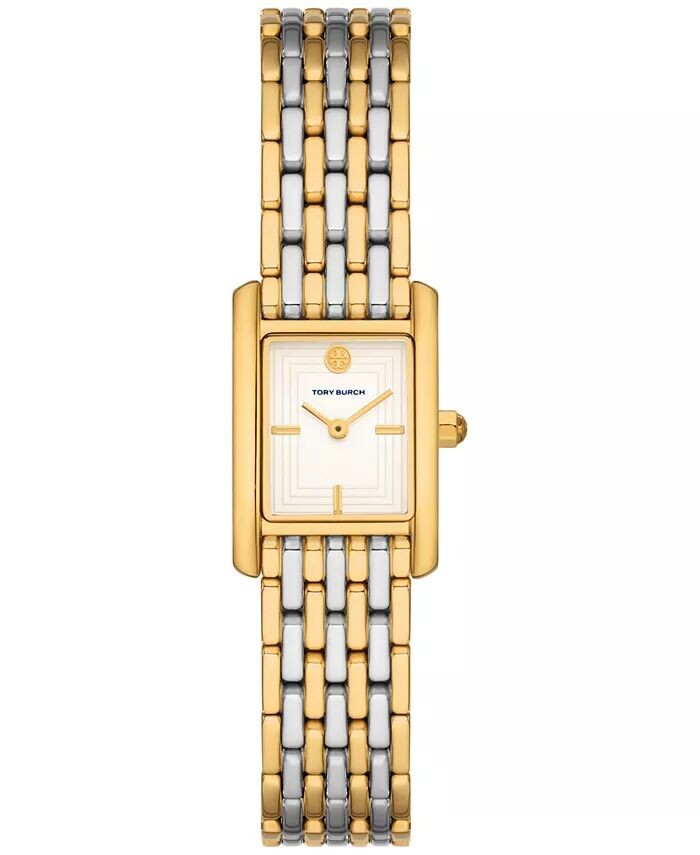 

Женские двухцветные часы-браслет из нержавеющей стали The Eleanor, 19 мм Tory Burch