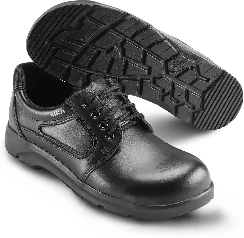 Кроссовки SIKA 172201 Optimax Lace-Up Shoe S2 SRA - Ideal for Hotel/Restaurant/Canteen, Pharmaceutical and Food Industry, Black