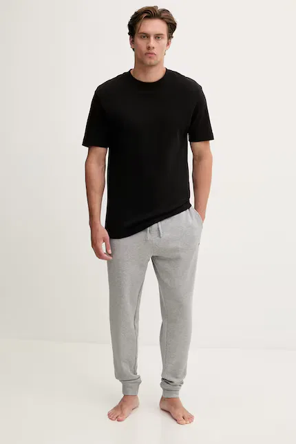 Спортивные штаны Waffle Pants Cuff BOSS, серый — фото 2