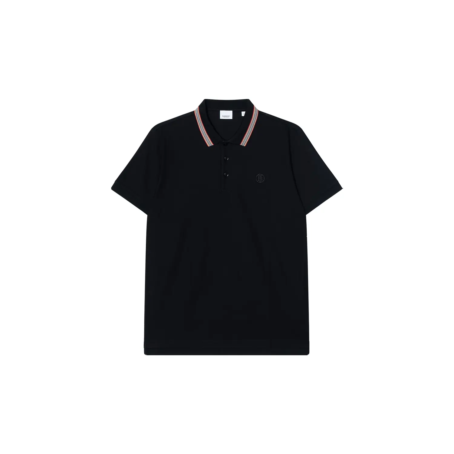 

Рубашка-поло Icon Stripe из хлопка Burberry, Black+Shopping Bag Packaging (Shopping Bag Included)