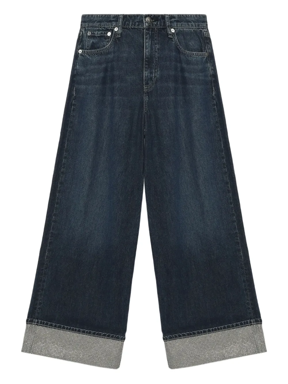 

Джинсы Sofie с украшениями rag & bone, синий