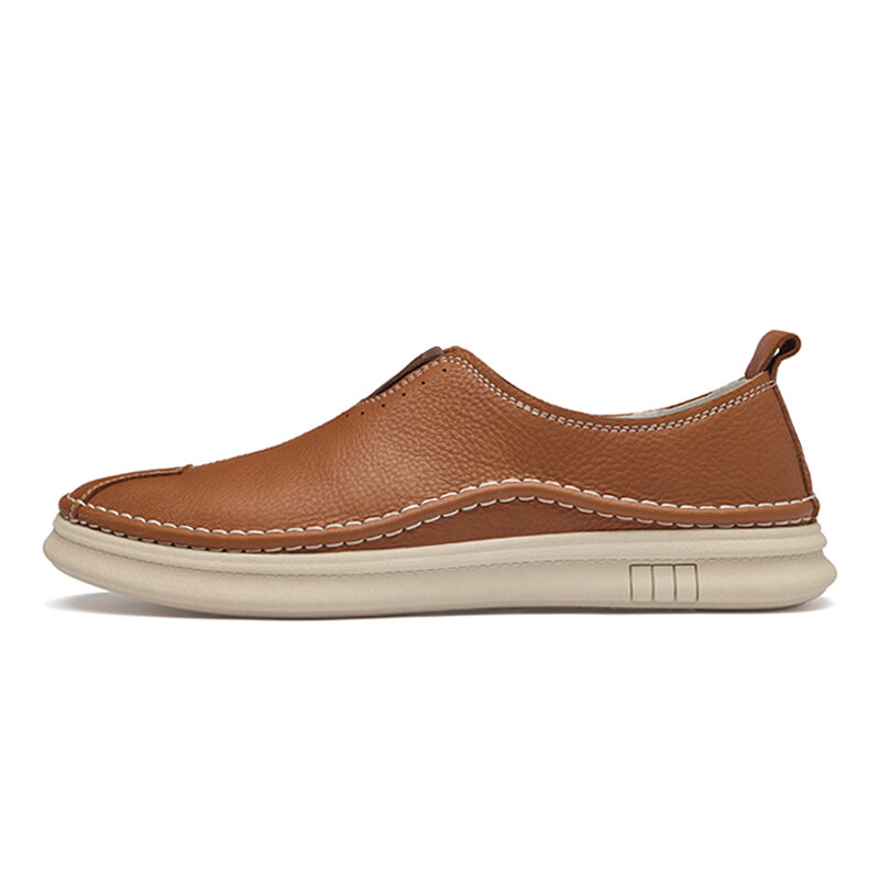 

Туфли мужские Men"s Casual Men Low-Top Black-Tailed Deer, коричневый