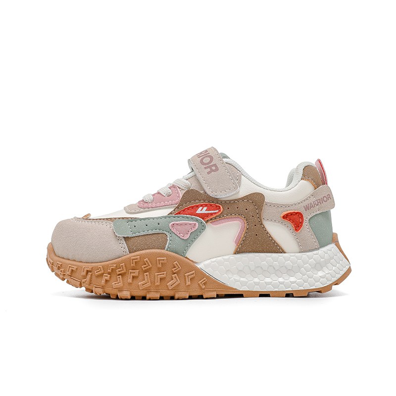 

Casual Shoes с увеличенной высотой амортизации, устойчивые к истиранию и скольжению WARRIOR, бежевый серый зеленый