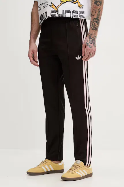 Спортивные штаны джоггеры Beckenbauer Adidas Originals, коричневый