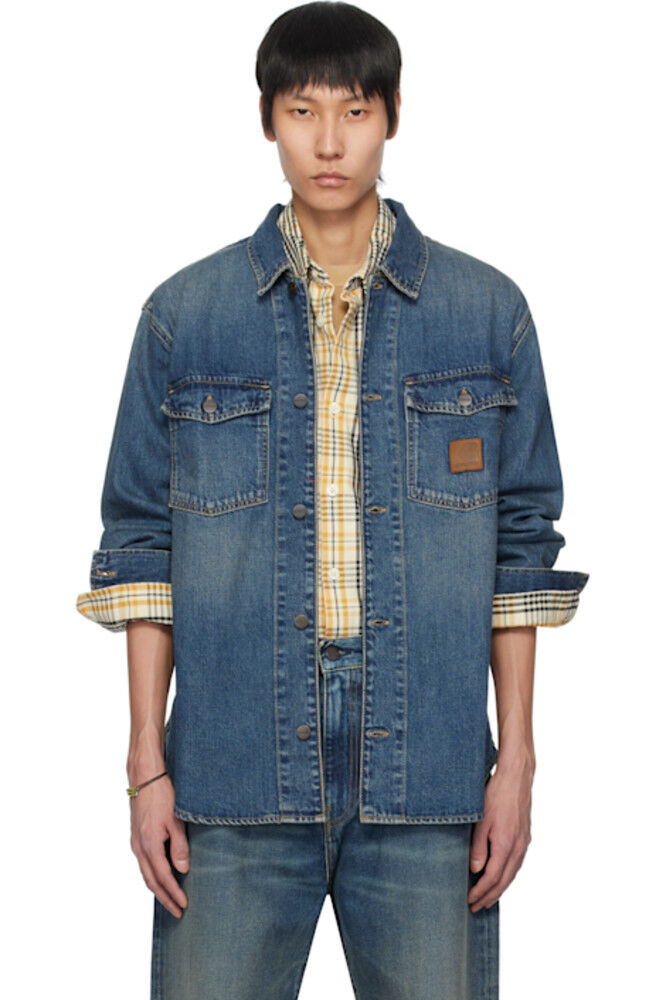 

Синяя джинсовая куртка Lincoln Carhartt Work In Progress