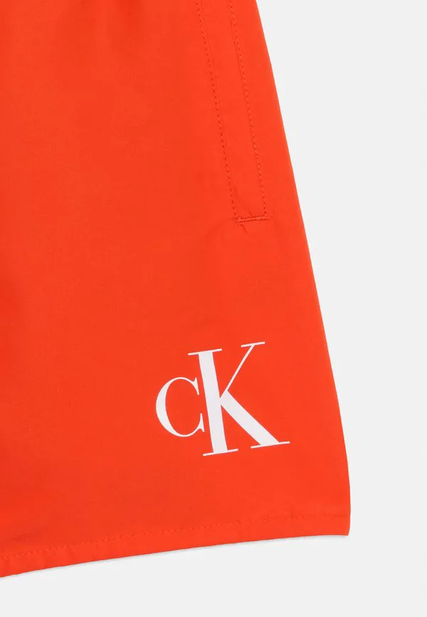 Плавки средней длины на шнуровке Calvin Klein Swimwear, Orange — фото 3