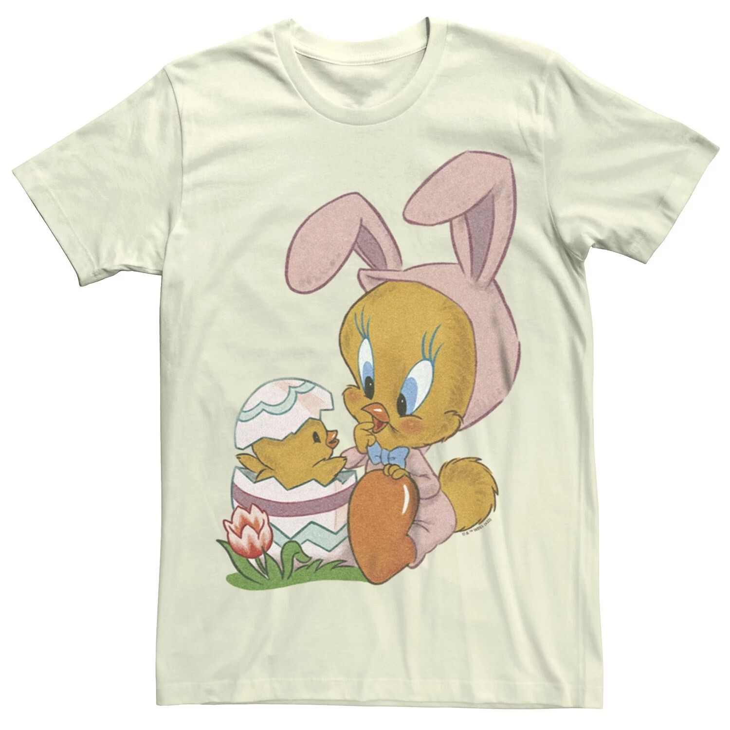 Твити из Looney Tunes для юниоров в футболке бойфренда с пасхальным кроликом Licensed Character